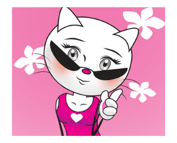 Sweetheart Cat 2- animated sticker sticker #14401972