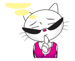 Sweetheart Cat 2- animated sticker sticker #14401980