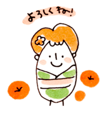 kimono girl! sticker #14402028