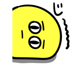 Mr. languid smile sticker #14402425