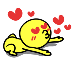 Mr. languid smile sticker #14402433