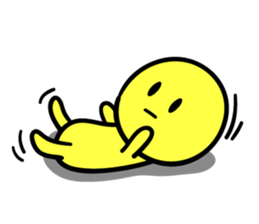 Mr. languid smile sticker #14402440