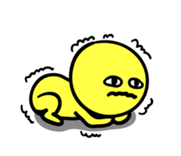 Mr. languid smile sticker #14402442