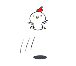 Niwasan to Piyosuke(fowl and chick) sticker #14402490
