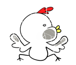 Niwasan to Piyosuke(fowl and chick) sticker #14402491
