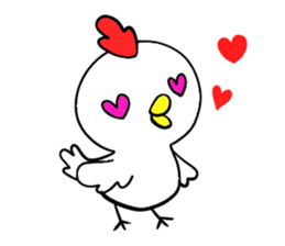 Niwasan to Piyosuke(fowl and chick) sticker #14402509