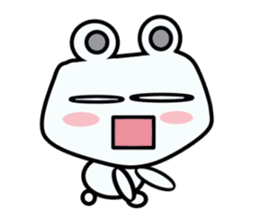 A cute white bear and brown bear sticker #14402888