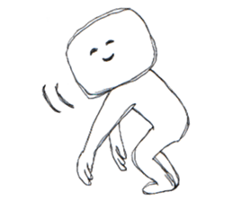 Always smiling person sticker #14403627