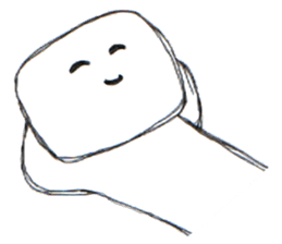 Always smiling person sticker #14403633