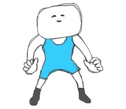 Always smiling person sticker #14403647