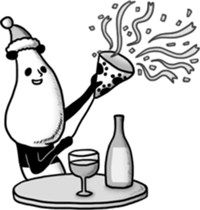 Panda to relax sticker #14403883