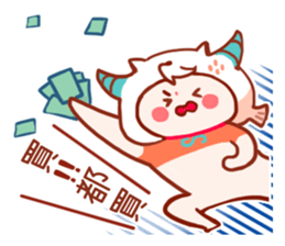 Capricorn's funny daily life stickers sticker #14403929