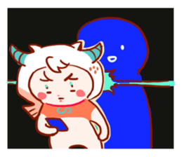 Capricorn's funny daily life stickers sticker #14403944