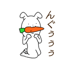 No matter what the rabbit sticker #14404362