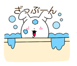 No matter what the rabbit sticker #14404366