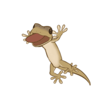 Little House Gecko sticker #14404843
