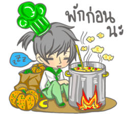The Chef lovely sticker #14404875
