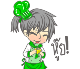 The Chef lovely sticker #14404897