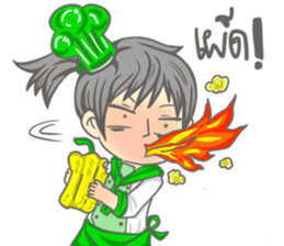 The Chef lovely sticker #14404898