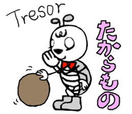 French and Japanese.Daily conversation. sticker #14404907