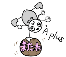 French and Japanese.Daily conversation. sticker #14404917