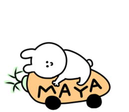 A name Maya sticker #14405137