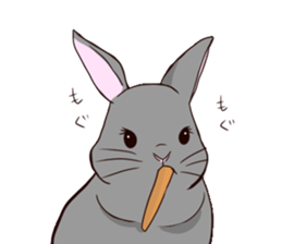 tuntunMonakanousagiseikatsu sticker #14405182