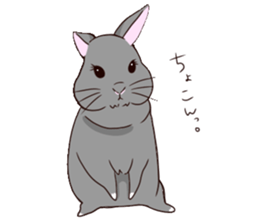 tuntunMonakanousagiseikatsu sticker #14405183