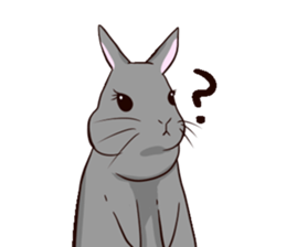 tuntunMonakanousagiseikatsu sticker #14405188