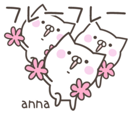 ANNA's basic pack,cute kitten sticker #14406035