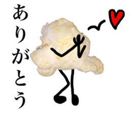 popcorn sticker sticker #14406591