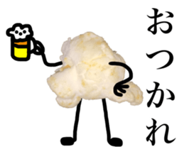 popcorn sticker sticker #14406594
