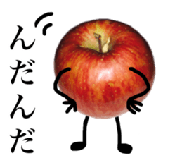 real apple sticker sticker #14406847