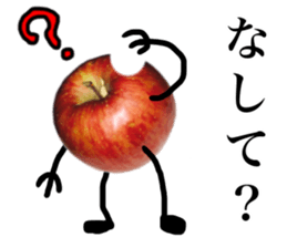 real apple sticker sticker #14406850