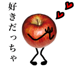 real apple sticker sticker #14406853