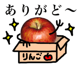 real apple sticker sticker #14406856