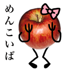 real apple sticker sticker #14406858