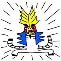 Strange mural sticker sticker #14407107