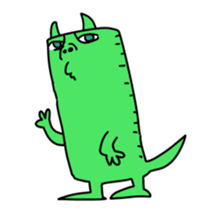 Strange mural sticker sticker #14407113