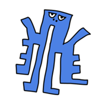 Strange mural sticker sticker #14407118