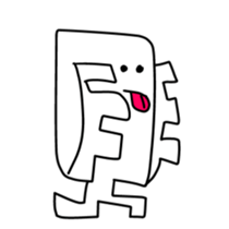 Strange mural sticker sticker #14407120