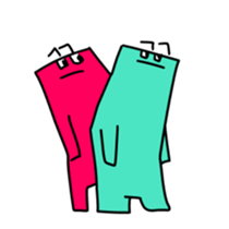 Strange mural sticker sticker #14407121