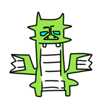 Strange mural sticker sticker #14407123