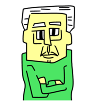 Strange mural sticker sticker #14407125