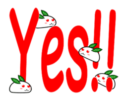 Snowman and snow rabbit sticker #14407482