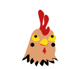 Happy New Year 2017 Chicken Year!!! WOW! sticker #14407778