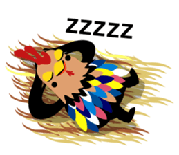 Happy New Year 2017 Chicken Year!!! WOW! sticker #14407788
