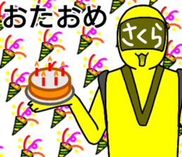 sakura ranger sticker #14409162