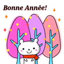 Various new year sticker sticker #14409531