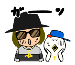 Bomb A HEAD with mcAT and Niwa torio sticker #14410142